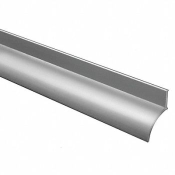 NATIONAL GUARD Drip Door Edge Aluminum 76 In, 5MUL7
