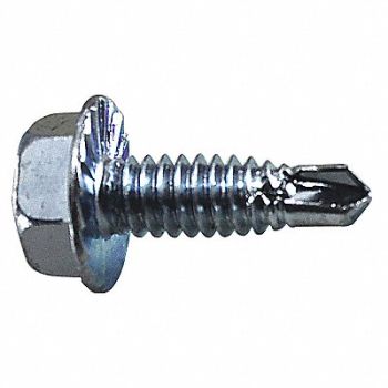 AMERICAN GARAGE DOOR SUPPLY Hinge Screw Self Driller 1 in PK24, 5MVD3