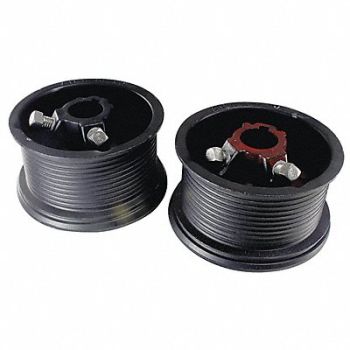 AMERICAN GARAGE DOOR SUPPLY Commercial Drum 5 1/4 In Coated PK2, 5MVE4
