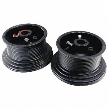 AMERICAN GARAGE DOOR SUPPLY High Lift Drum 5 1/4 In Coated PK2, 5MVE6