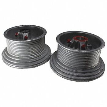 AMERICAN GARAGE DOOR SUPPLY High Lift Drum 5 1/4 In Keyed PK2, 5MVF2