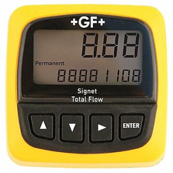 SIGNET Battery Powered Display/Totalizer, 5MXR7