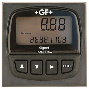 SIGNET Battery Powered Display/Totalizer, 5MXR8
