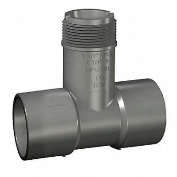 GRAINGER APPROVED Insertion Tee 3/4 x 3/4 x 1 1/4 SCH 80, 5MXT4