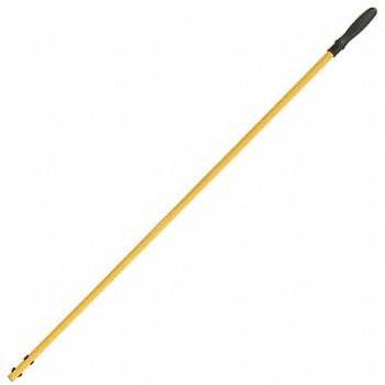 RUBBERMAID COMMERCIAL PRODUCTS Dust Mop Handle 58 in L Yellow, 5MY13