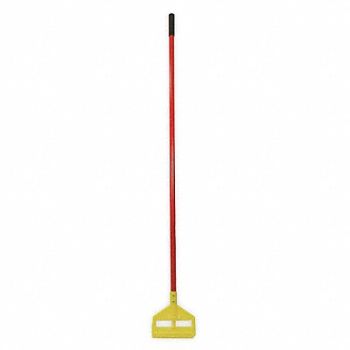 RUBBERMAID COMMERCIAL PRODUCTS F8885 Wet Mop Handle 60 in L Red, 5MY25
