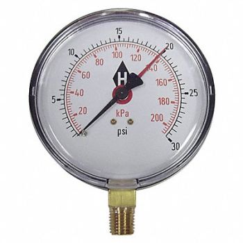GRAINGER APPROVED Gauge, 5MZA5
