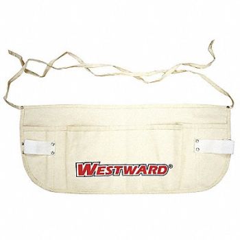 WESTWARD Tool Apron Canvas 22 in to 52 in, 5MZL4