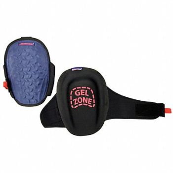 WESTWARD Knee Pads Nonmarring Gel EVA Univ PR, 5MZP1