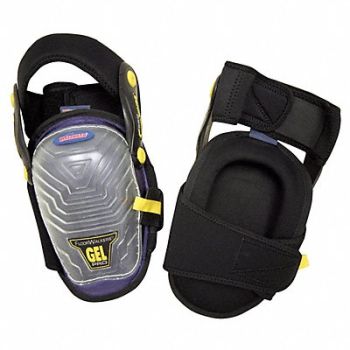 WESTWARD Knee Pads Hinged Gel EVA Foam Univ PR, 5MZR0