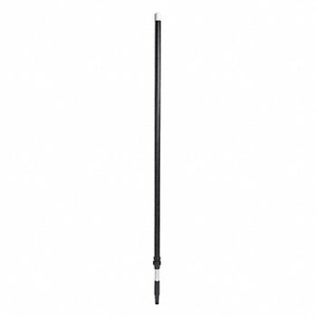 VIKAN E4132 Telescopic Handle 231 in L Black, 5NAH2