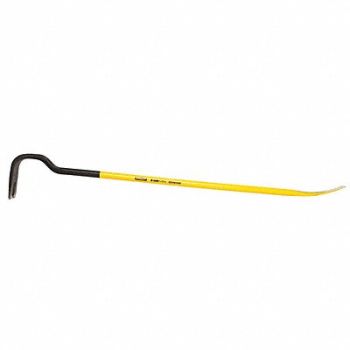 STANLEY Gooseneck Wrecking Bar 1-1/4 in W, 5NCA1