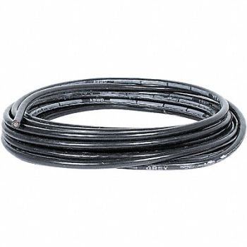 QUICKCABLE Battery Cable 4 AWG 1 Cond 25 ft Black, 5NEW7