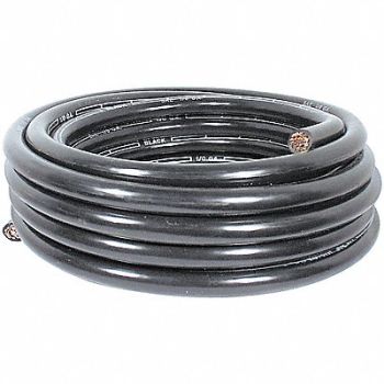 QUICKCABLE Battery Cable 1/0 1 Cond 25 ft Black, 5NEX1