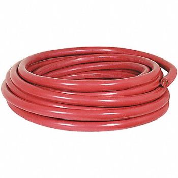 QUICKCABLE Battery Cable 1 AWG 1 Cond 25 ft Red, 5NEY2