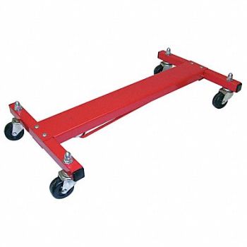 W F HARRIS LIGHTING Light Cart Red Steel, 5NKU8