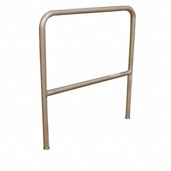 GRAINGER APPROVED Safety Railing OAL96In OAH42In Alum, 5NPN8