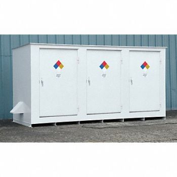 DENIOS Indoor/Outdoor Drum Safety Storage, 5NTT0