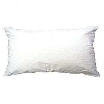 R R TEXTILE Pillow King 37x21 in White, 5NXC1