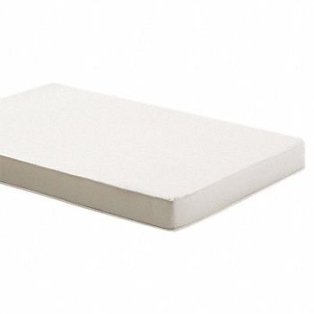 FOUNDATIONS Crib Mattress Portable 25x39x1 in, 5NXJ4