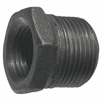 GRAINGER APPROVED Hex Bushing Malleable Iron 2 x 3/4 in, 5P527