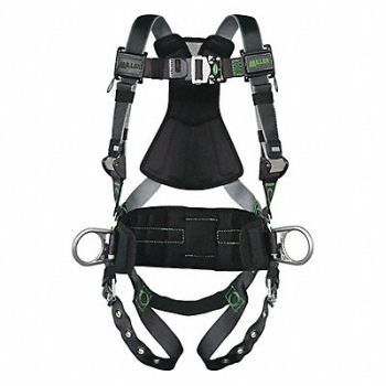 HONEYWELL MILLER K3296 Full Body Harness Revolution L/XL, 5PA96