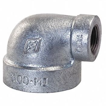GRAINGER APPROVED Elbow Malleable Iron 1 1/4 x 1/2 in NPT, 5PAR2