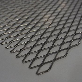 GRAINGER APPROVED Expanded Sheet SS 4 ft Overall L, 5PCU4