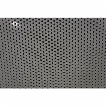 GRAINGER APPROVED PerfSheet Polypro 48x32 0.125 T 0.188 D, 5PCX2