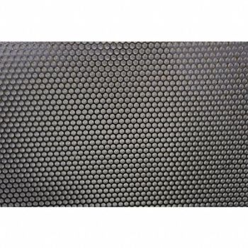 GRAINGER APPROVED Carbon Steel Perforated Sheet 40 in L, 5PDE5