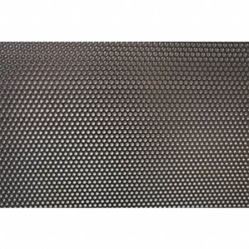 GRAINGER APPROVED Carbon Steel Perforated Sheet 40 in L, 5PDG0