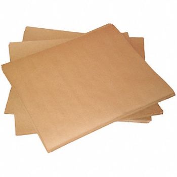 GRAINGER APPROVED Kraft Paper Sheet 24 PK500, 5PGR3