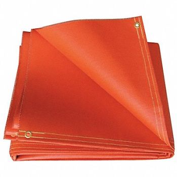 HI TEMP Welding Blanket 10 ft W 10 ft L Red, 5PGV5