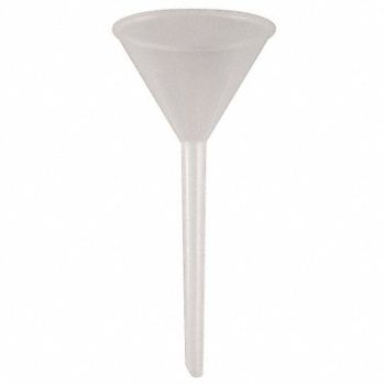 LAB SAFETY SUPPLY Funnel Short Stem Polypropylene PK12, 5PTK9
