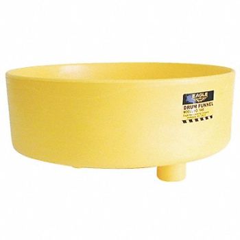 EAGLE Funnel with Screen Yellow PE NPT, 5PW06