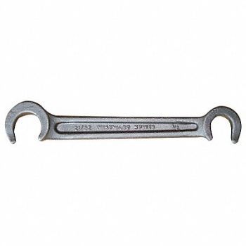 WESTWARD Dbl End Vlv Wheel Wrnch Steel, 5PWE7