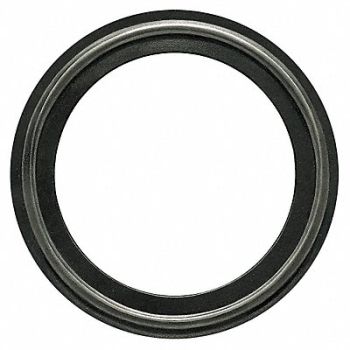 RUBBERFAB Gasket Size 4 In Tri-Clamp BUNA, 5PXZ7