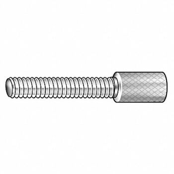 GRAINGER APPROVED Thumb Scrw #10-24 Full Thread 18-8SS 1 L, 5PY52