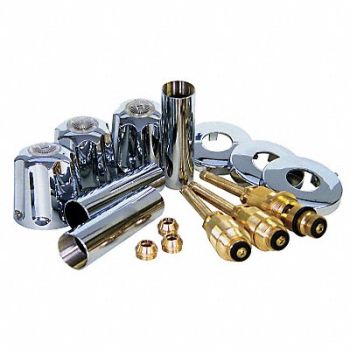 GRAINGER APPROVED Shower and Tub Rebuild Gerber Chrome, 5PZC5