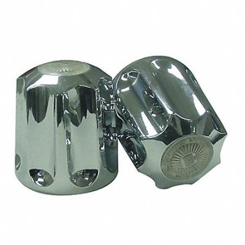 GRAINGER APPROVED Faucet Hndl Long Broach Gerber Chrome PR, 5PZE8