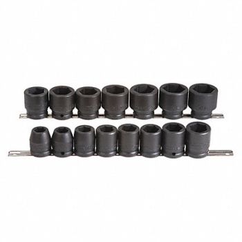 PROTO Impct Skt St Steel Blk Oxd 3/4- 1 5/8 in, 5PZN8