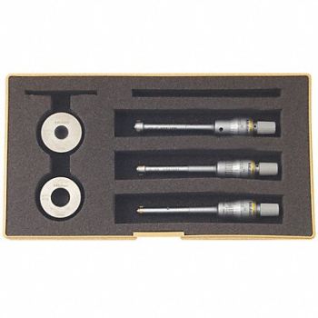 MITUTOYO Bore Gage Set Holtest 0.275-0.5 In, 5RCF7