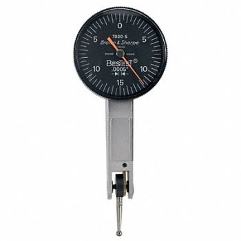 TESA BROWN SHARPE Dial Test Indicator Hori 0 to 0.030 In, 5RCL4