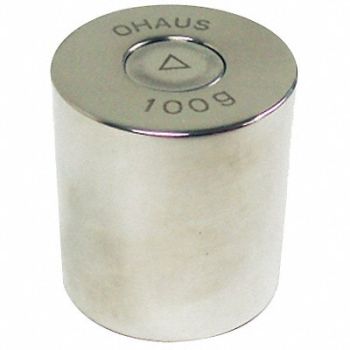 OHAUS Weight Cylinder 100g SS Class 6, 5RDA7