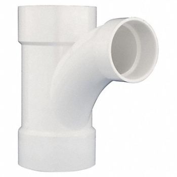 GRAINGER APPROVED Wye and 45 Elbow 6 x 6 x 4 PVC SCH 40, 5REC4