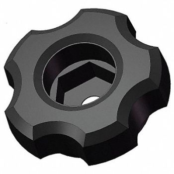 INNOVATIVE COMPONENTS Hand Knob Through Hole, 5REH4