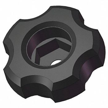 INNOVATIVE COMPONENTS Hand Knob Through Hole, 5REH8
