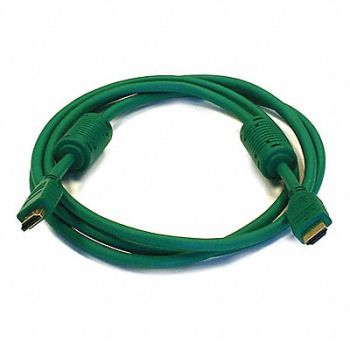 MONOPRICE HDMI Cable High Speed Green 6ft. 28AWG, 5RFE7
