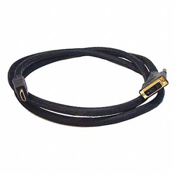 MONOPRICE HDMI-DVI Cables Black 6 ft 24AWG, 5RFH4