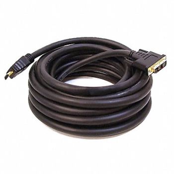 MONOPRICE HDMI-DVI Cables Black 25 ft 26AWG, 5RFH9